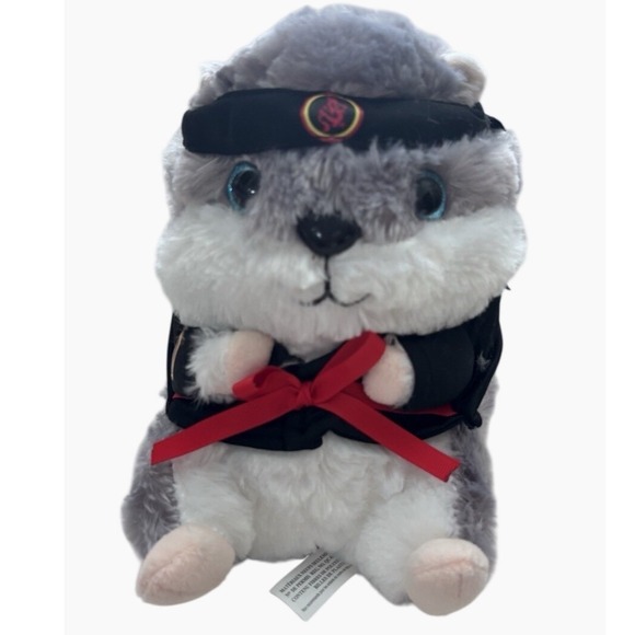 Nanco Other - Nanco Belly Buddy Ninja Hamster Soft Plush Toy Stuffed Animal 10.5"